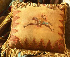 Deer Suede Cayuse Accent Pillow luxury bedding, duvet cover