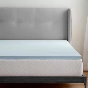 Delara 2 Inch Gel Infused Memory Foam Mattress Topper, Certipur-US Certified, High-Density Cooling & Breathable mattress pads,mattress topper,bed protection