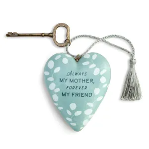 Demdaco Always My Mother Art Heart Decorative Mirror,Home Decor Mirror
