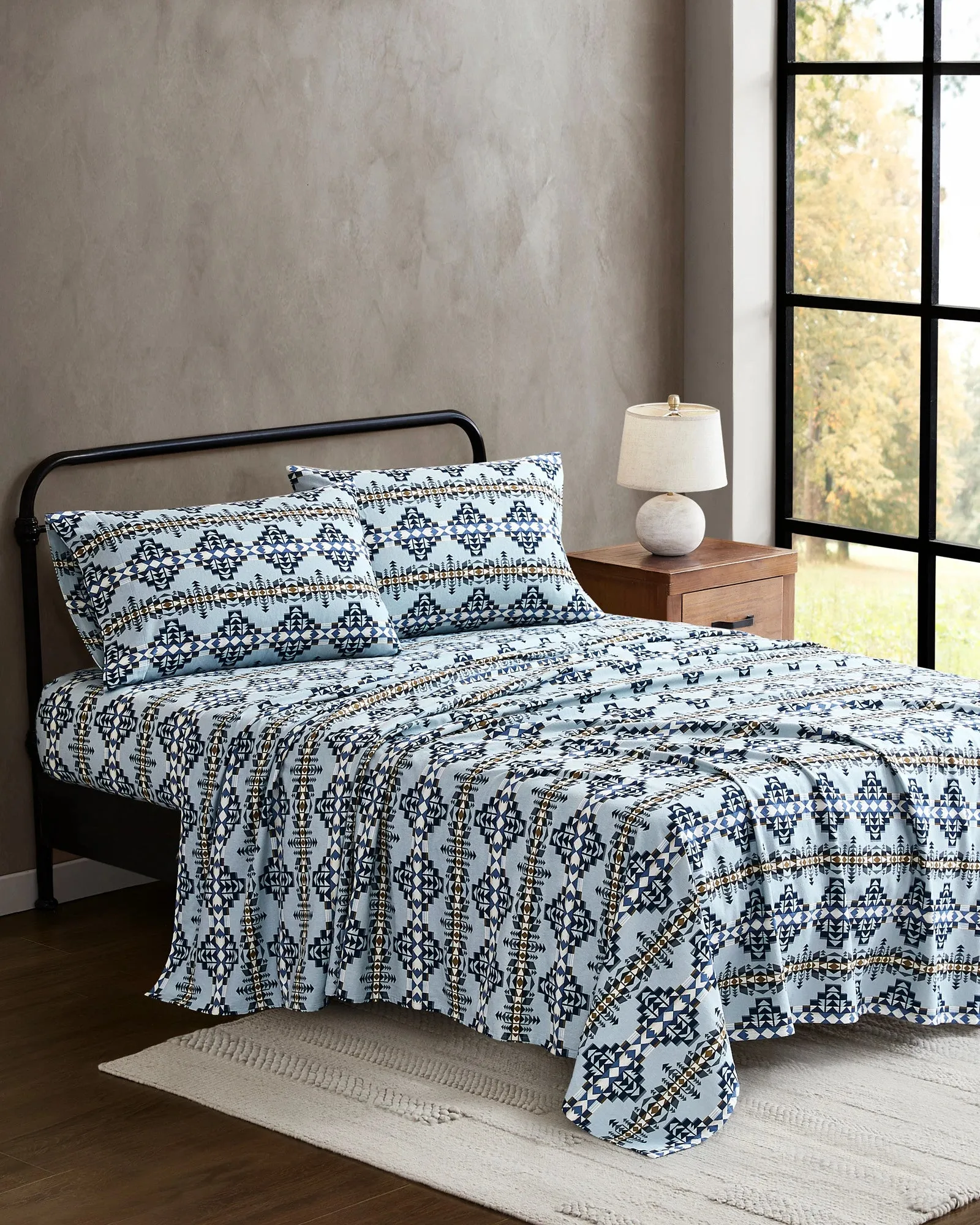 Desert Dawn Sheet Set shower bench, bathroom seat