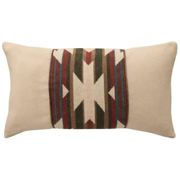 Desert Horizon Pillow Sham exotic cowhide rug, leather rug