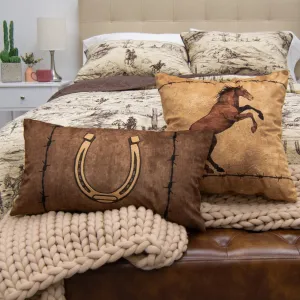 Desert Landscape Pillow Set storage cart, utility cart