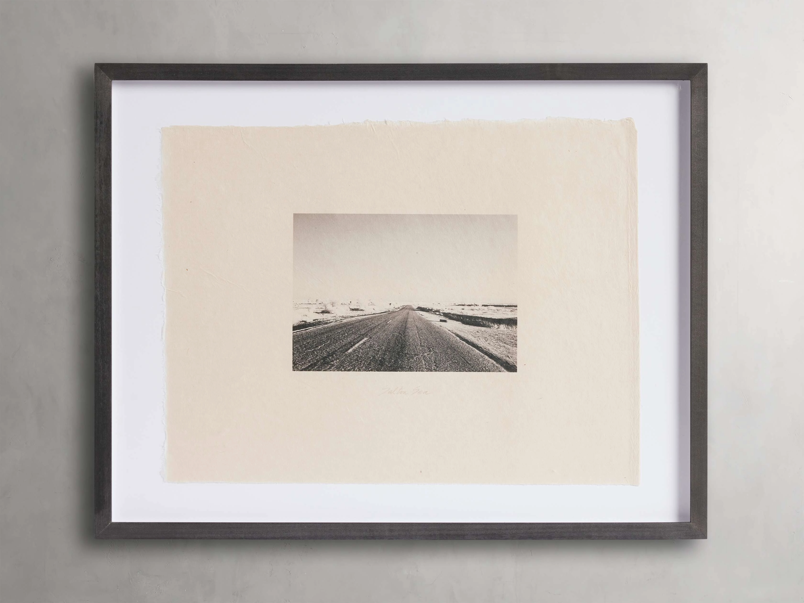 Desert Road Framed Print Wall Art,canvas wall art set