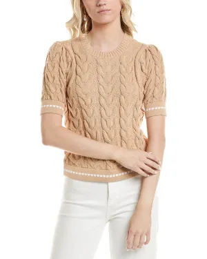 Design History Puff Sleeve Sweater