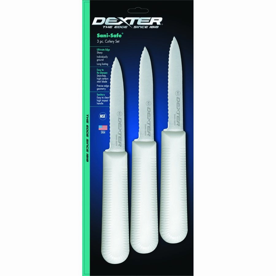 Dexter 15453 Cutlery Set, 3-1/4", Pack of 3 Food Storage,Food Containers