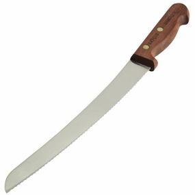 Dexter S47G10-PCP Bread Knife, 10" Scalloped Blade, Curved with Rosewood Handle Food Storage,Food Containers