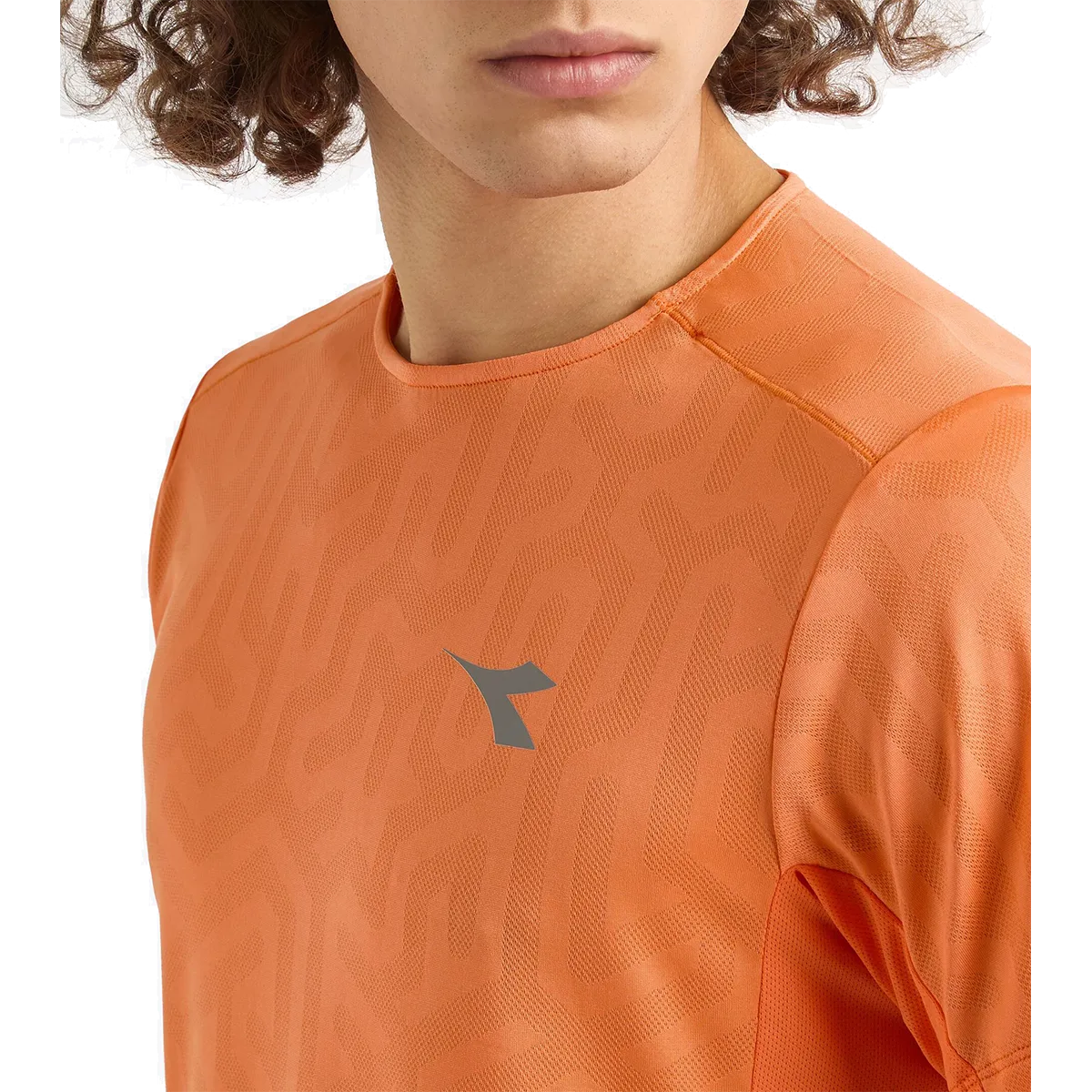 Diadora Super Light SS T-Shirt Orange Nectarine