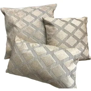 Diamond Laser Champagne Cowhide Throw Pillows storage cart, utility cart