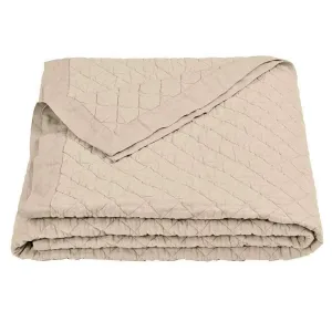Diamond Quilted Quilts in Light Tan bookcase, standing shelf
