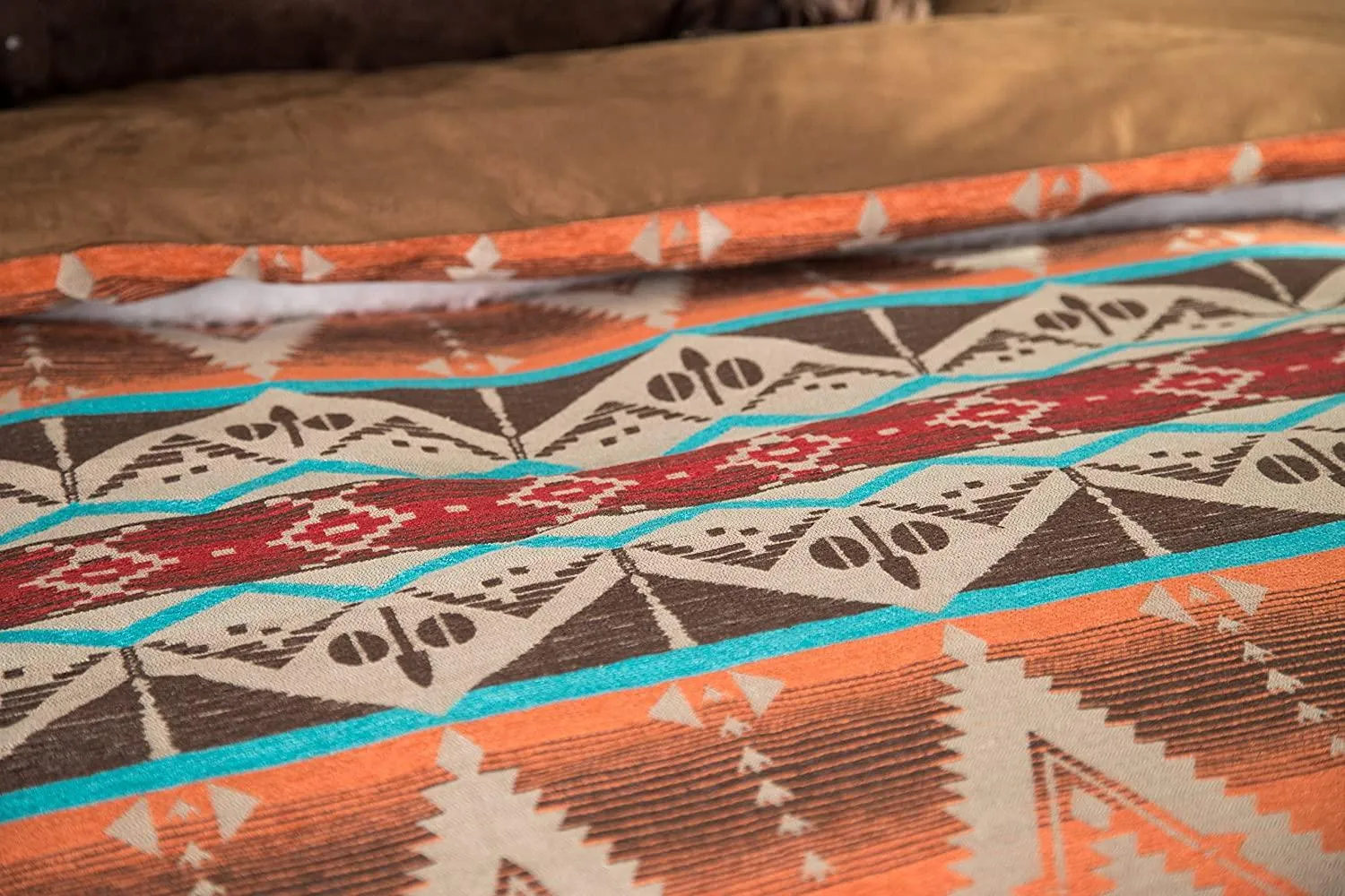 Diamond Sage Aztec Bedding