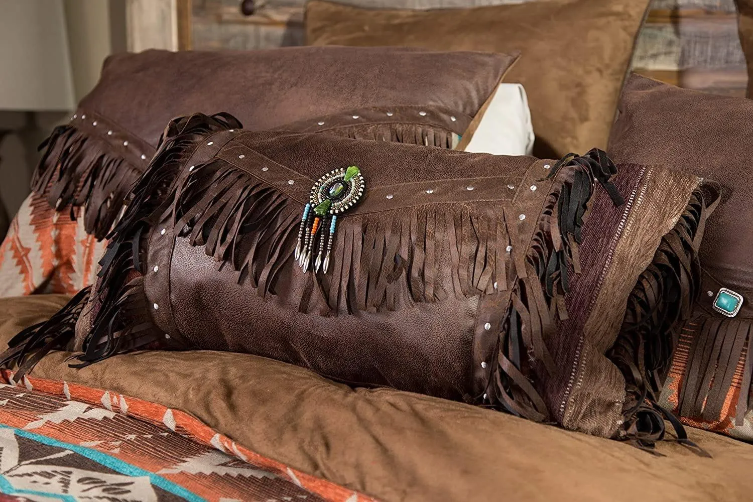 Diamond Sage Aztec Bedding
