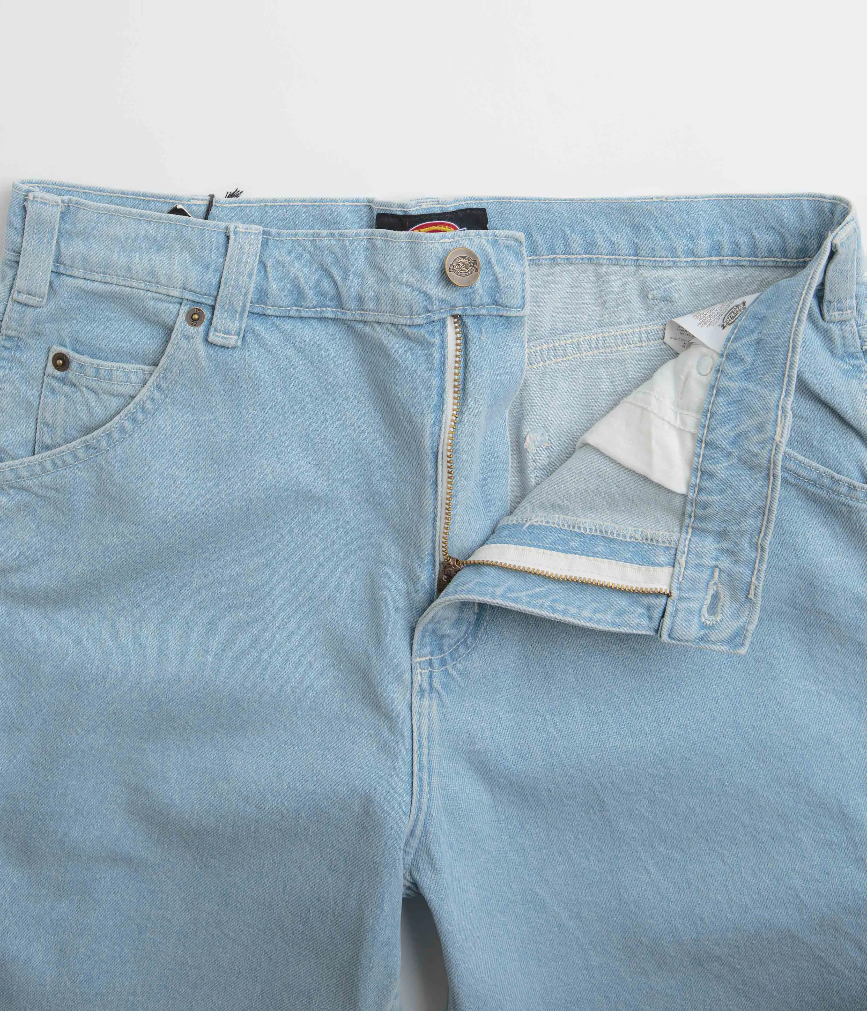 Dickies Garyville Denim Shorts - Vintage Aged Blue Dickies