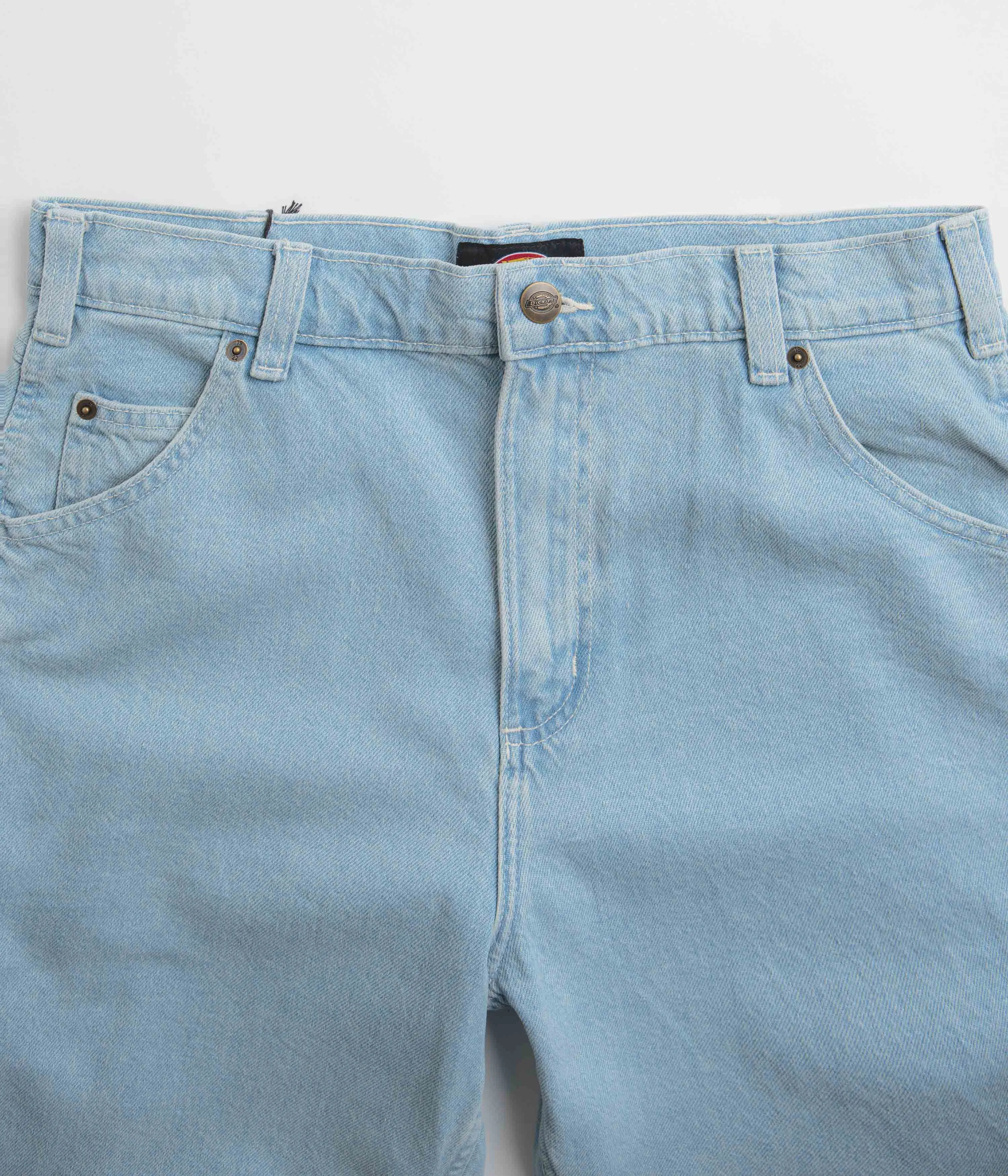 Dickies Garyville Denim Shorts - Vintage Aged Blue Dickies