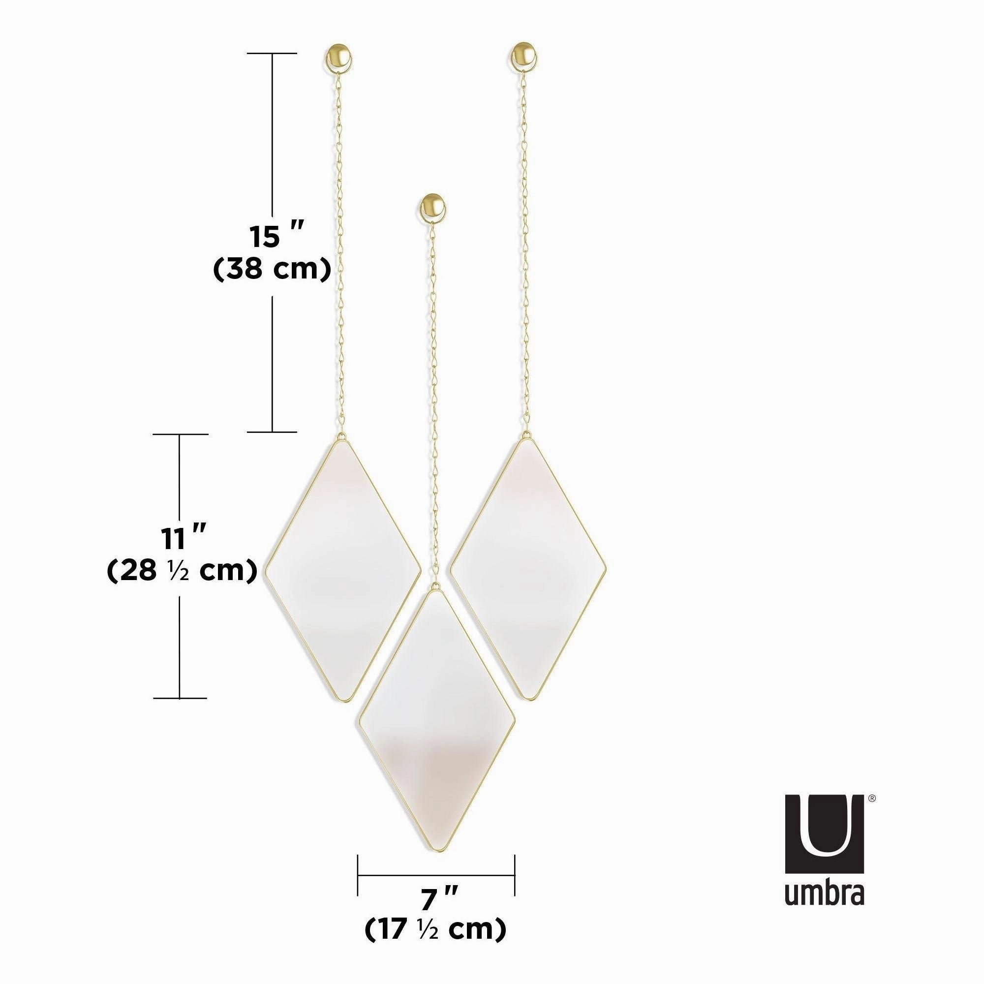 Dima Diamond Mirrors (Set of 3)