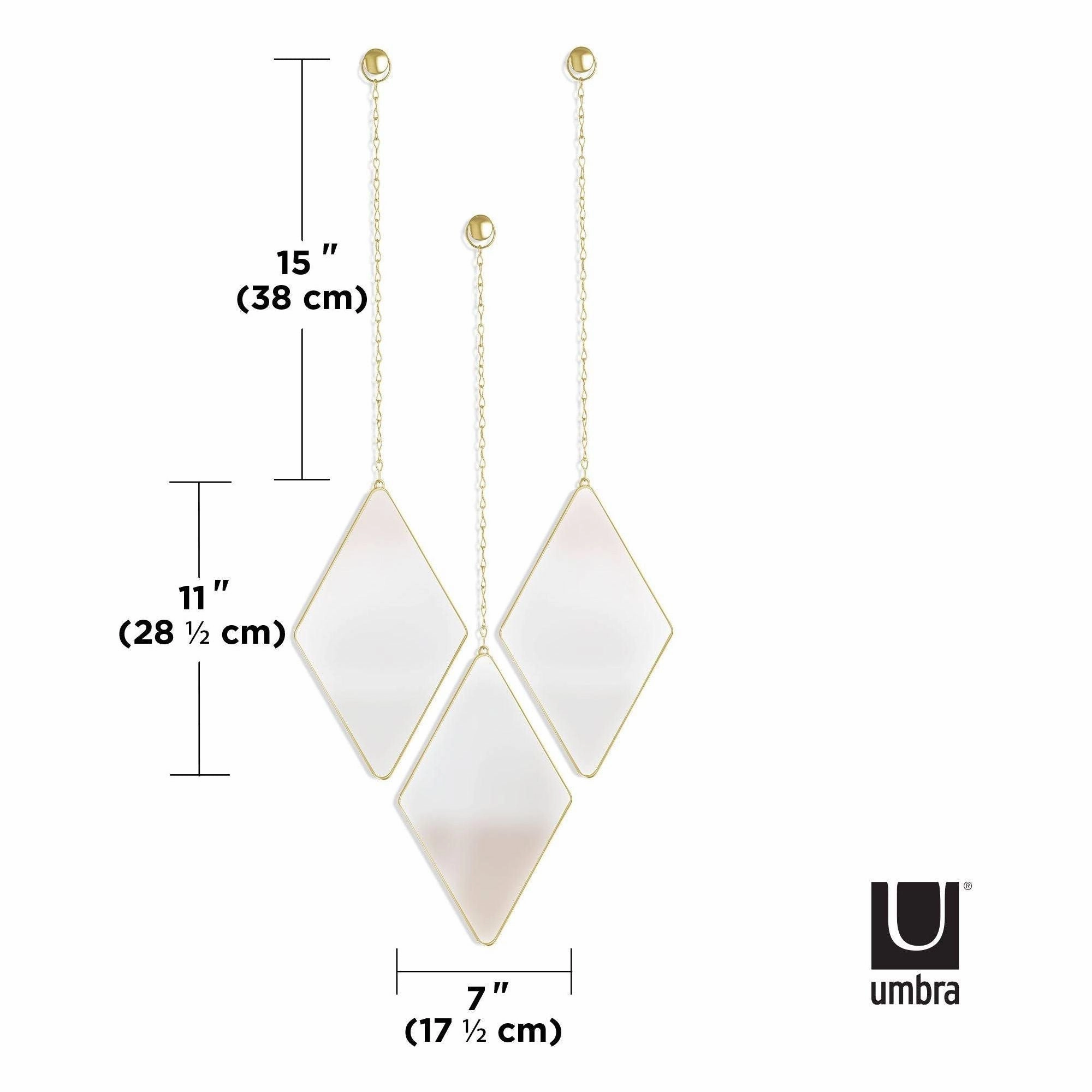 Dima Diamond Mirrors (Set of 3)