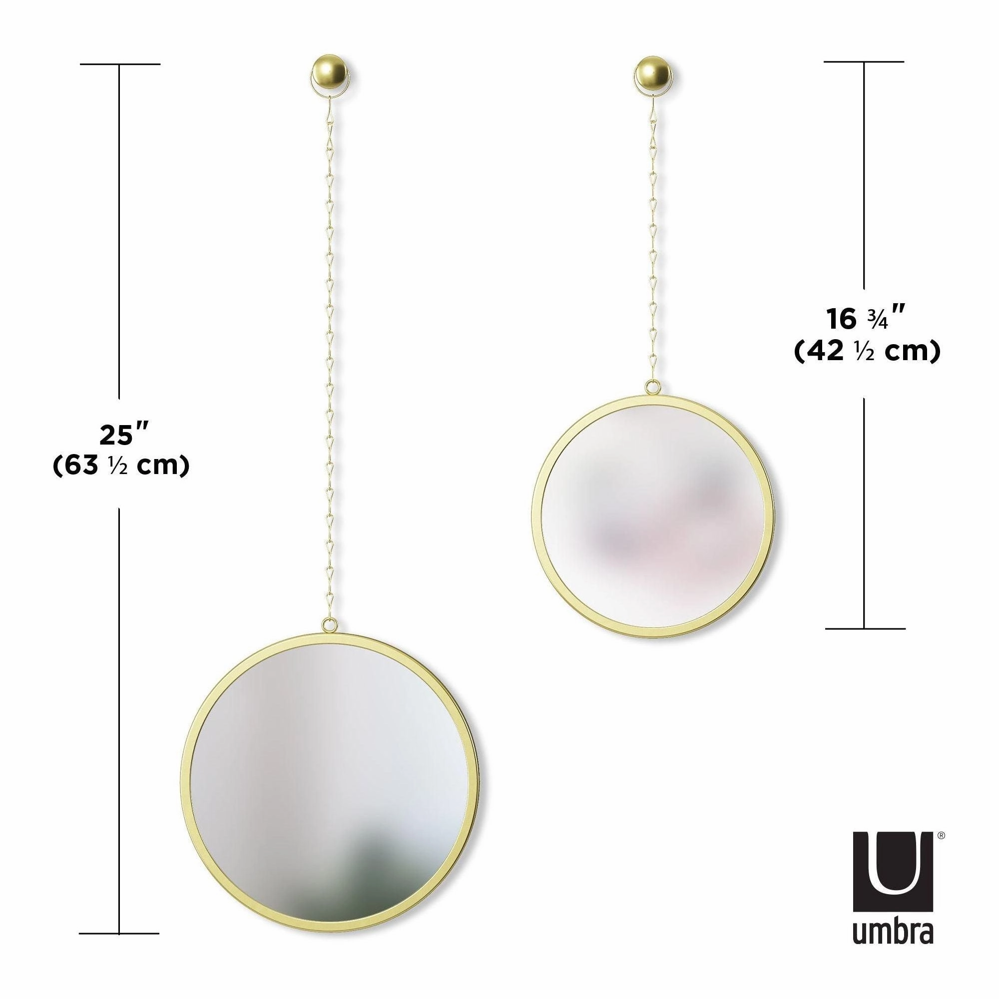 Dima Round Mirrors (Set of 3)
