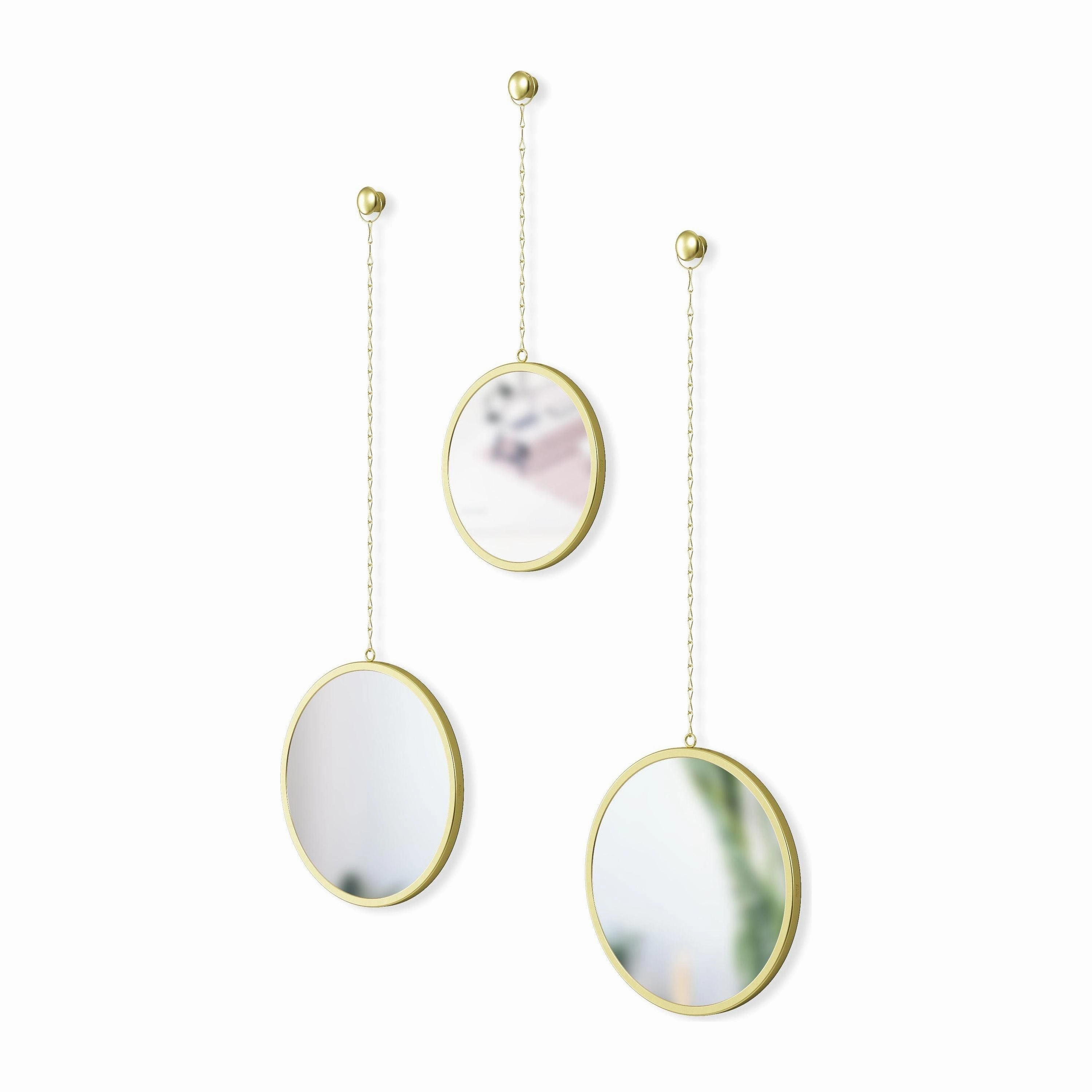 Dima Round Mirrors (Set of 3)