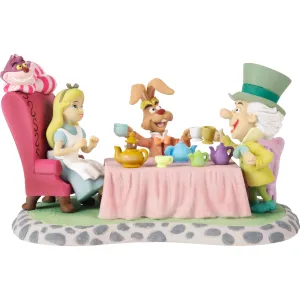 Disney Alice in Wonderland Tea Party I'm Mad About You Figurine Decorative Mirror,Home Decor Mirror