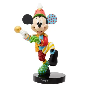 Disney Britto 10" Band Leader Mickey Figurine Decorative Mirror,Home Decor Mirror
