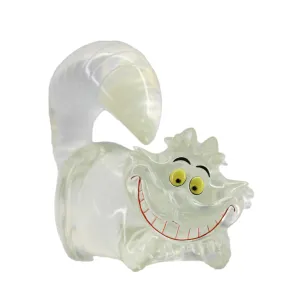 Disney Cheshire Cat Smile Clear Mini Figurine Decorative Mirror,Home Decor Mirror