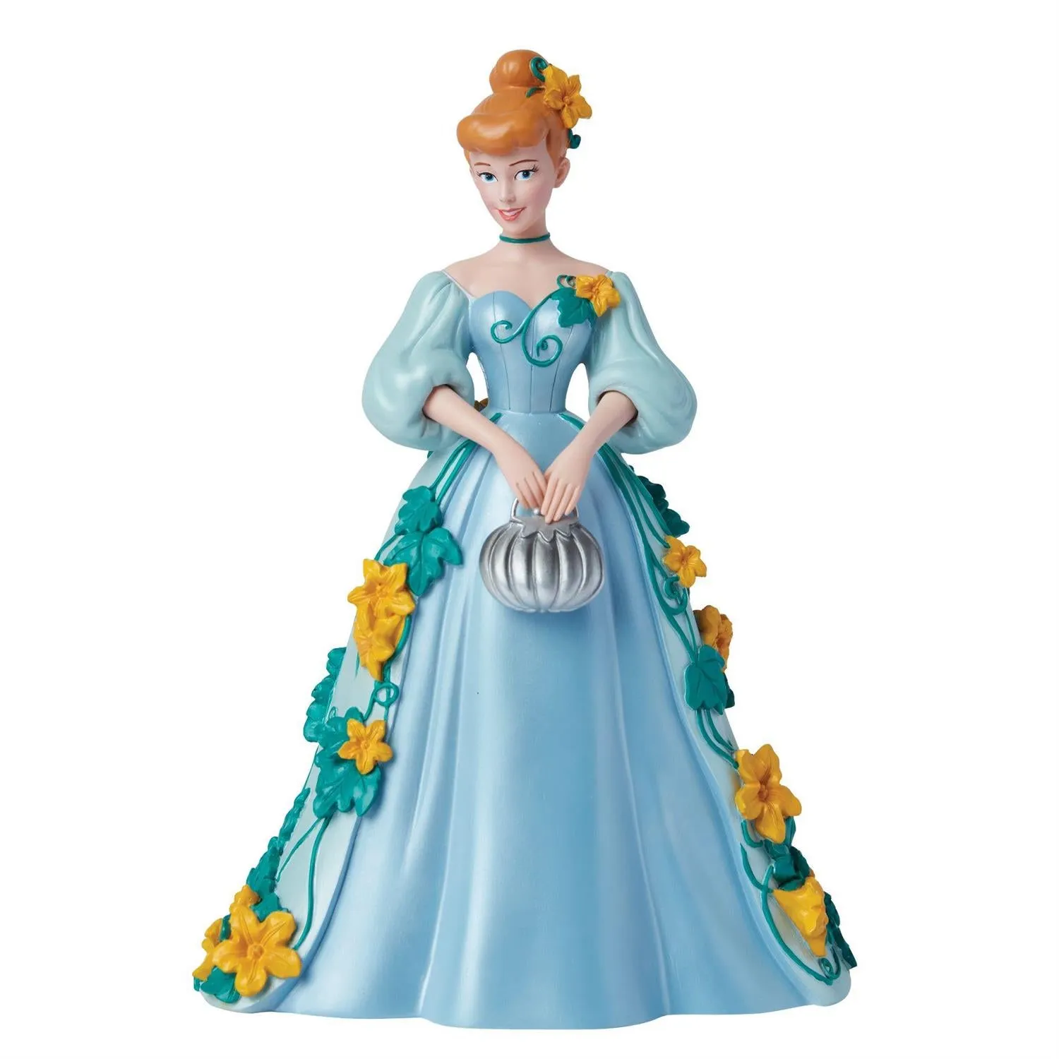 Disney Couture Botanical Cinderella Figurine Decorative Mirror,Home Decor Mirror
