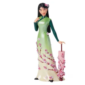 Disney Couture Botanical Mulan Figurine Decorative Mirror,Home Decor Mirror