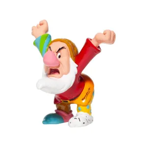 Disney Grumpy from Snow White and the Seven Dwarfs Mini Figurine by Romero Britto Decorative Mirror,Home Decor Mirror
