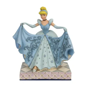 Disney Jim Shore A Wonderful Dream Come True Cinderella Transformation Figurine Decorative Mirror,Home Decor Mirror