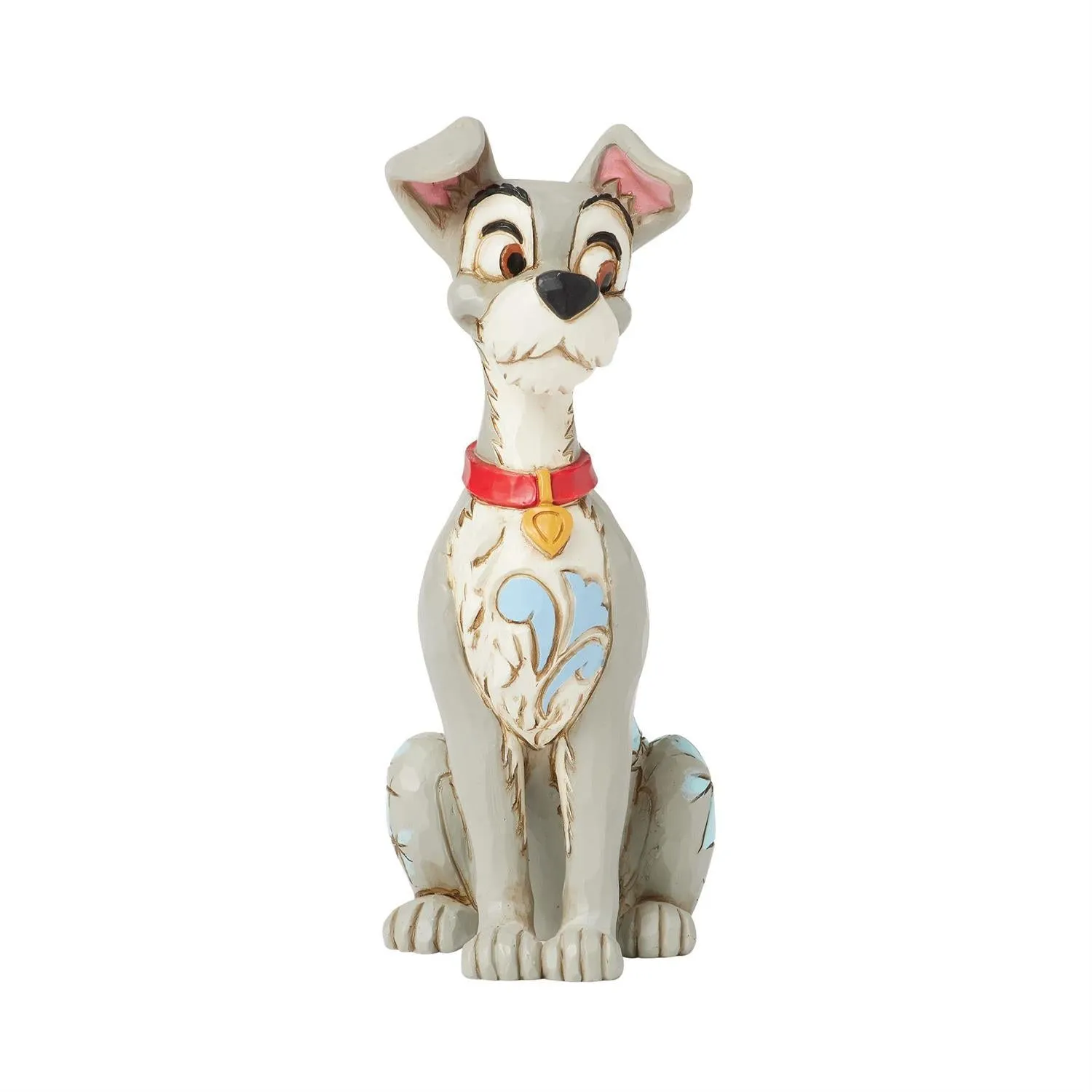 Disney Jim Shore From Lady and the Tramp - Tramp Mini Figurine 3.82" Decorative Mirror,Home Decor Mirror