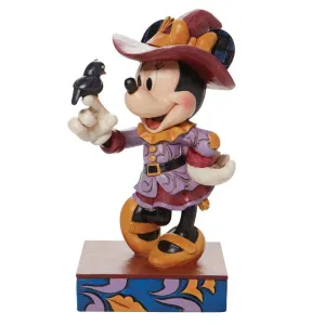 Disney Jim Shore Scarecrow Minnie Figurine Decorative Mirror,Home Decor Mirror