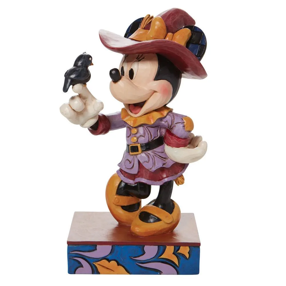 Disney Jim Shore Scarecrow Minnie Figurine Decorative Mirror,Home Decor Mirror