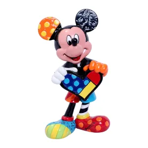 Disney Mickey Mouse Mini Figurine by Romero Britto Decorative Mirror,Home Decor Mirror