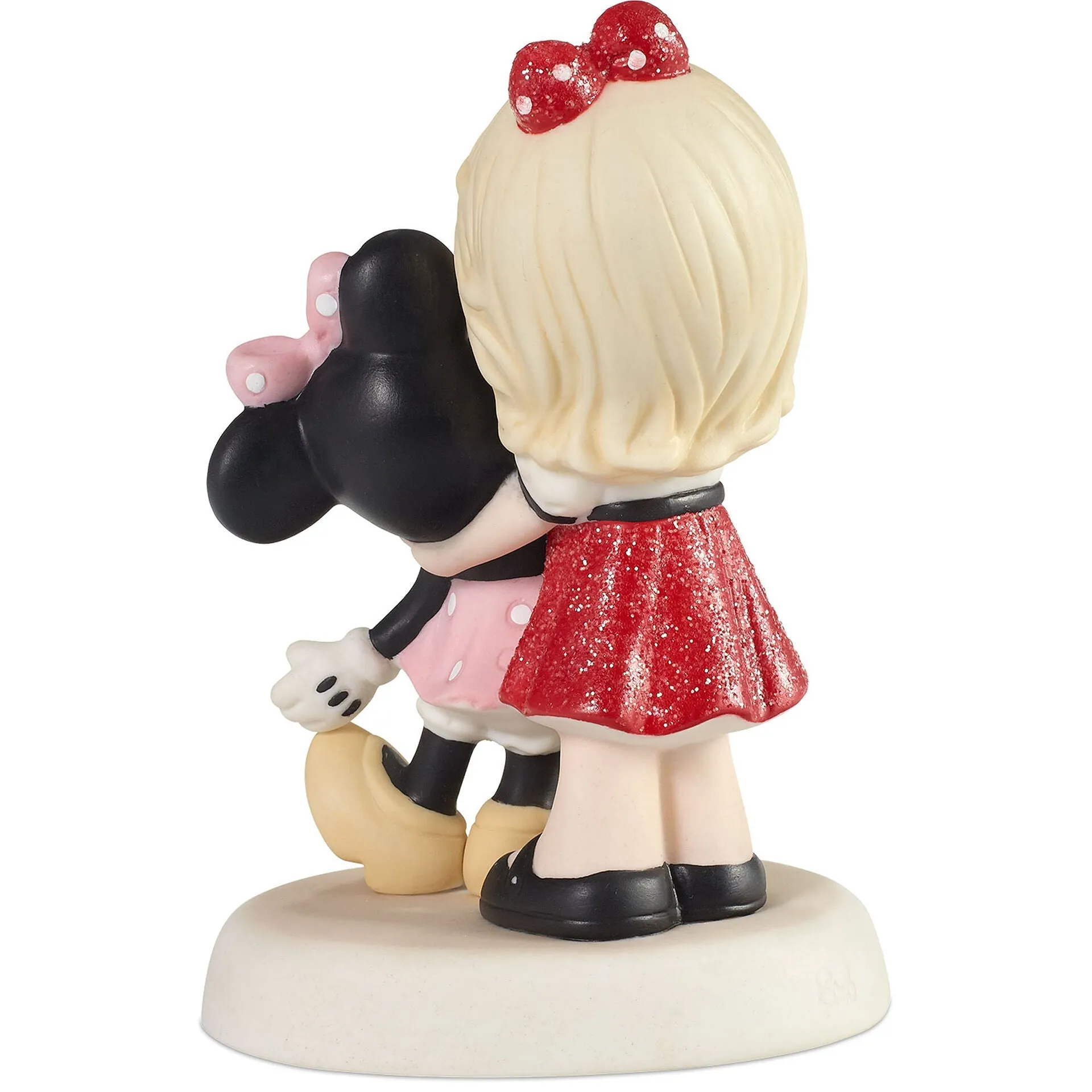 Disney Precious Moments Girl with Minnie Figurine