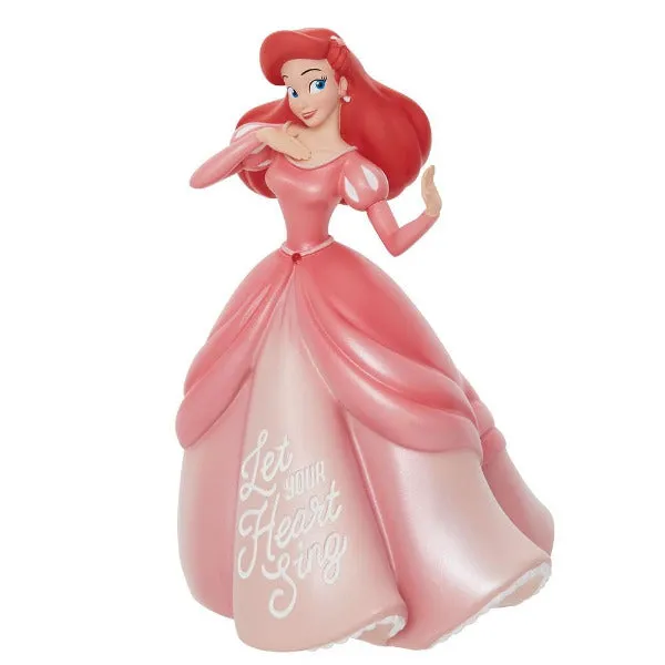 Disney Showcase Ariel from the Little Mermaid Let Your Heart Sing Princess Expression Figurine Decorative Mirror,Home Decor Mirror