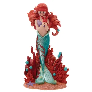 Disney Showcase Botanical Ariel Figurine Decorative Mirror,Home Decor Mirror