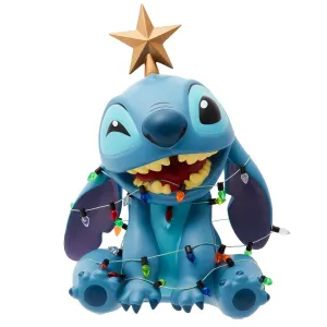 Disney Showcase Christmas Stitch Figurine Decorative Mirror,Home Decor Mirror