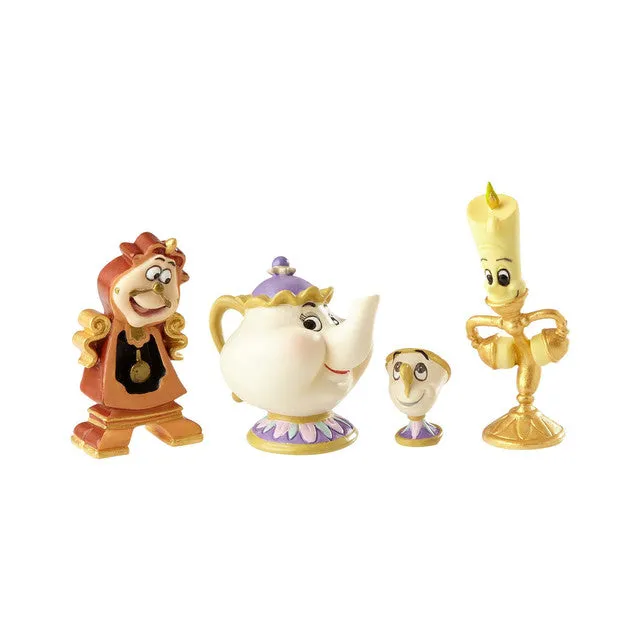 Disney Showcase Collection Enchanted Objects Set Decorative Mirror,Home Decor Mirror