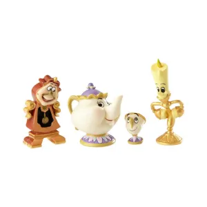 Disney Showcase Collection Enchanted Objects Set Decorative Mirror,Home Decor Mirror