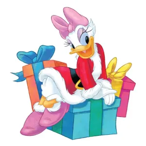 Disney Showcase Daisy Duck Christmas Decorative Mirror,Home Decor Mirror