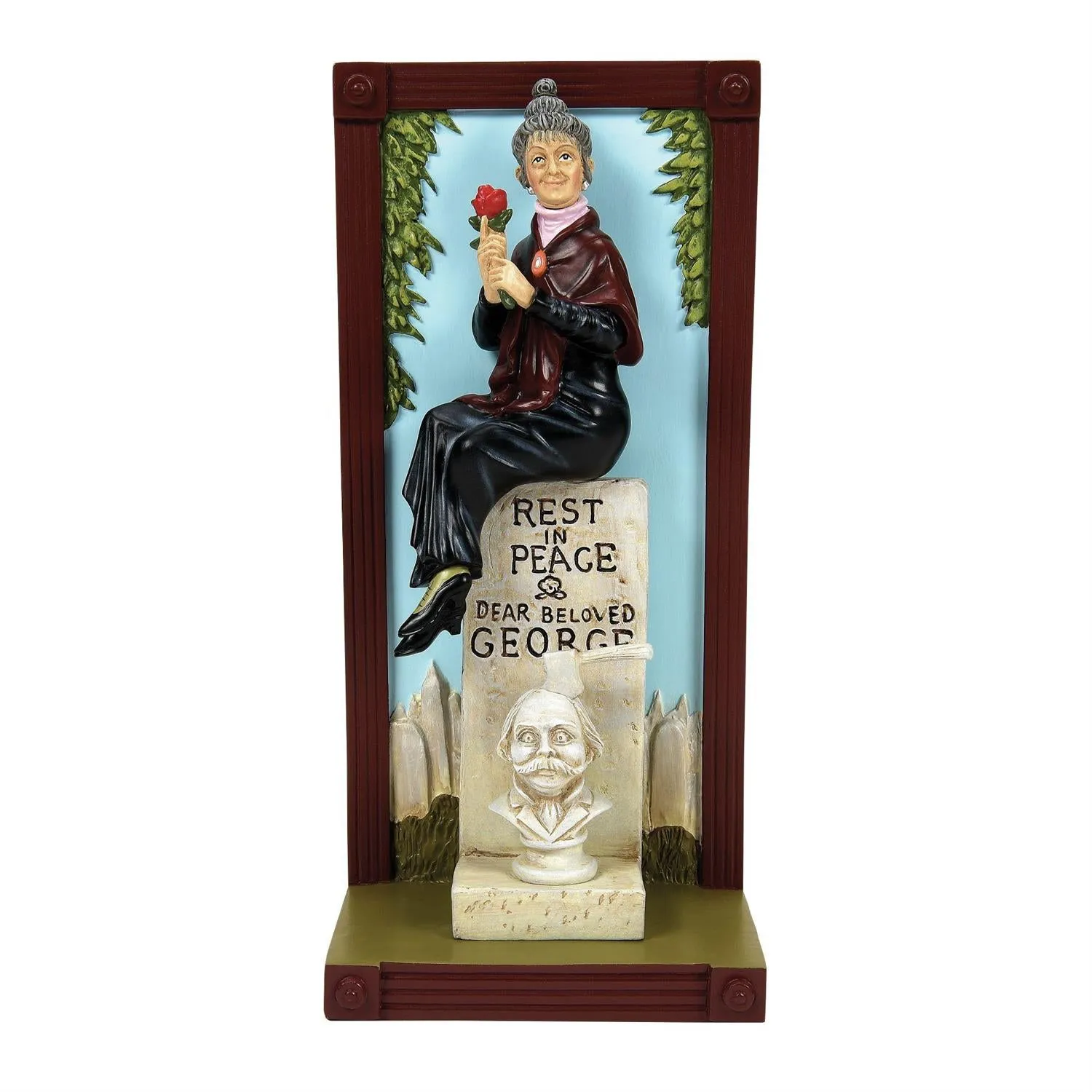 Disney Showcase Haunted Mansion George's Widow Figurine Decorative Mirror,Home Decor Mirror