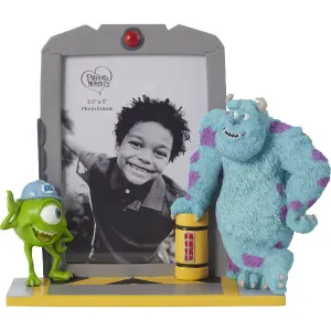 Disney Showcase Monster Inc. Mike and Sully Picture Frame "Love Your Inner Monster" Holds 3.5 " x 5" Photo Decorative Mirror,Home Decor Mirror