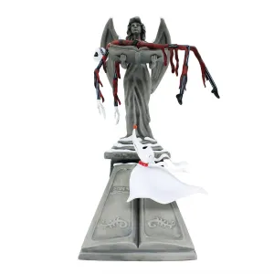 Disney Showcase The Nightmare Before Christmas Jack & Light Up Zero with Angel Figurine 9" Decorative Mirror,Home Decor Mirror