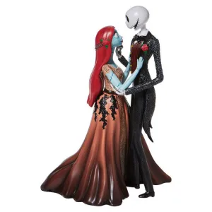 Disney Showcase The Nightmare Before Christmas Jack and Sally Figurine Dance the Night Away Decorative Mirror,Home Decor Mirror