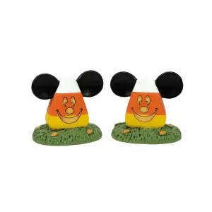 Disney Village Mickey Mouse Candy Corn Topiaries Decorative Mirror,Home Decor Mirror