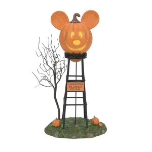 Disney Village Pumpkintown Water Tower Decorative Mirror,Home Decor Mirror
