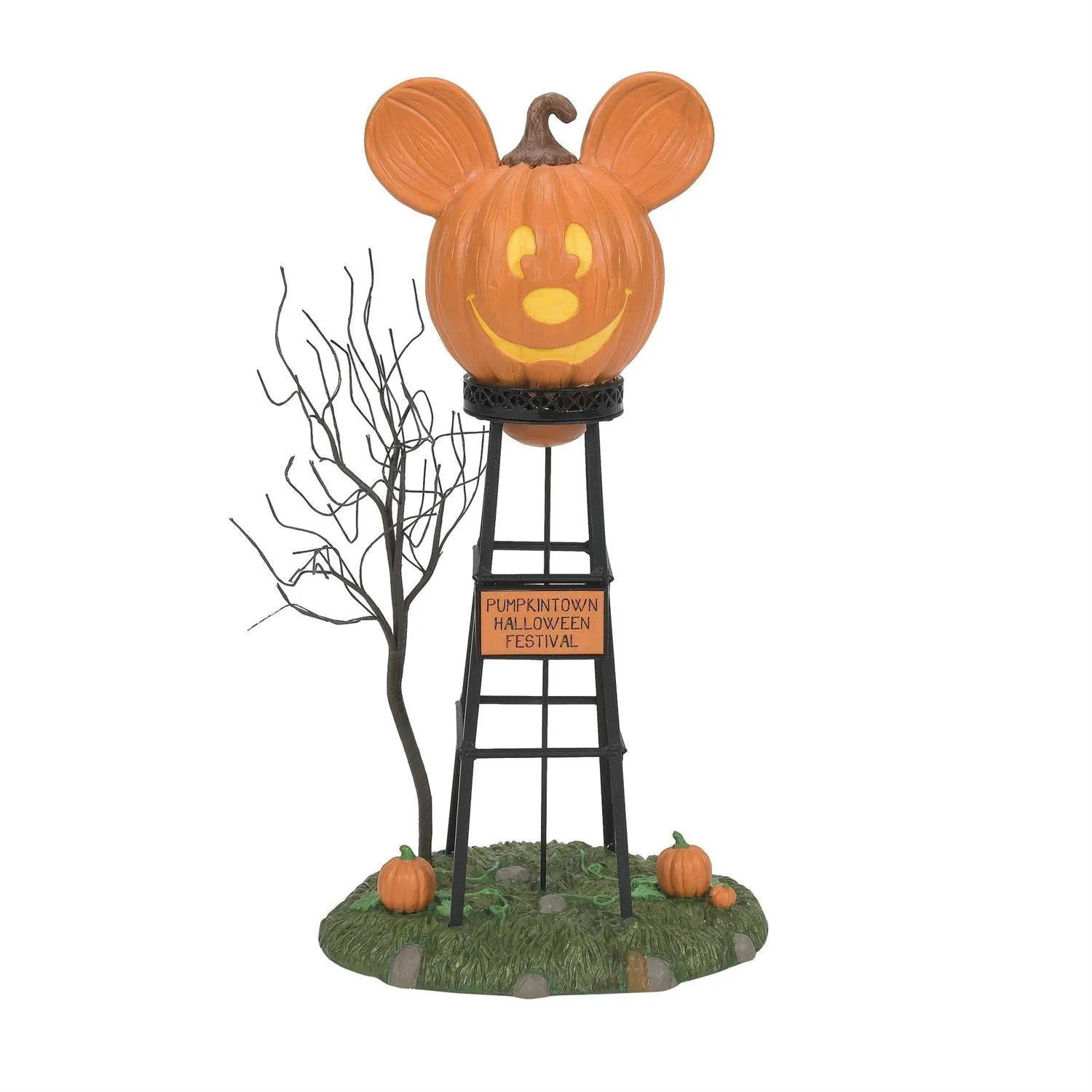 Disney Village Pumpkintown Water Tower Decorative Mirror,Home Decor Mirror