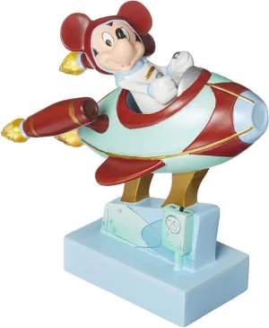 Disney's Mickey Goes to the Moon Figurine by Lenox Decorative Mirror,Home Decor Mirror