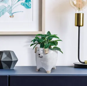 Dog Cachepot, Ceramic Vase,Ceramic Vase