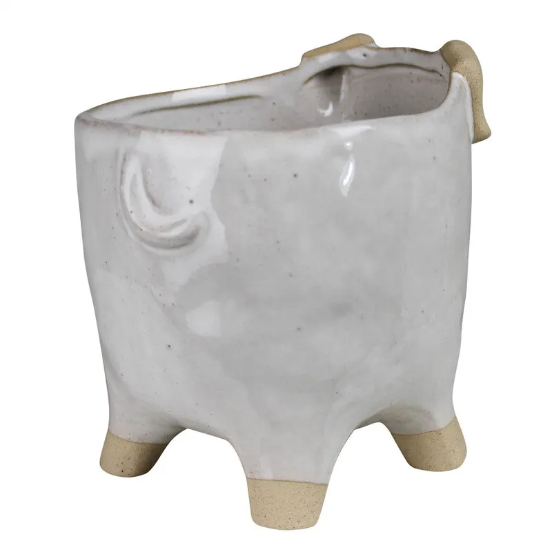 Dog Cachepot, Ceramic