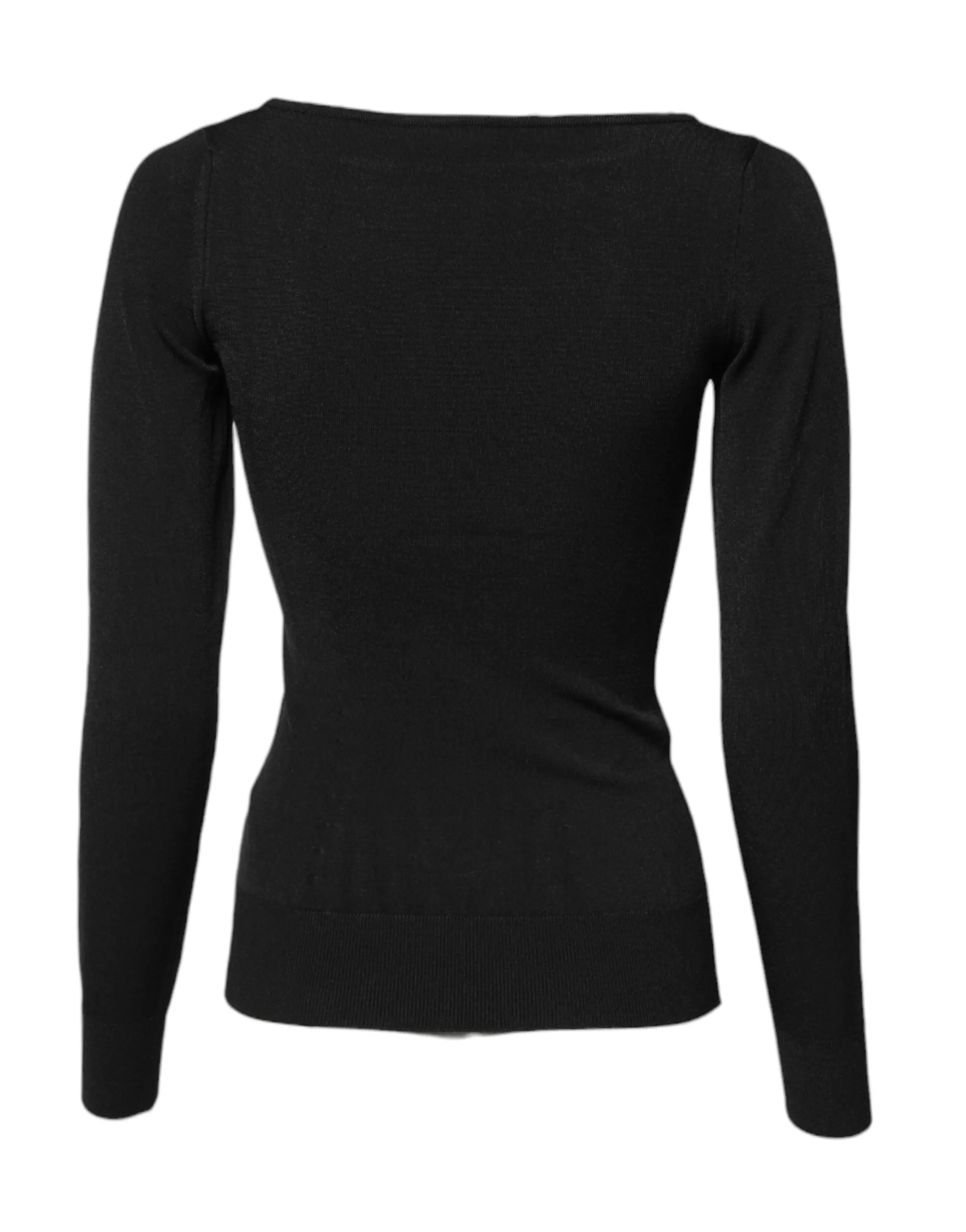 Dolce & Gabbana Viscose Long Sleeves Pullover Women's Top